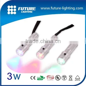 Special Adjust the Atmosphere High Power Led 3W 10color RGB Flashlight thumbnail-3