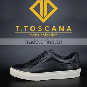 2016 Men Casual Shoes Black Men Shoes Men Casual Shoes High Top thumbnail-1