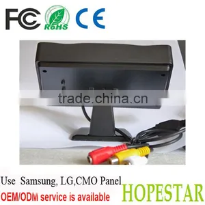 Factory Price Wall Mount Desktop 4.3inch 16:9 Car Headrest Monitor With AV Inputs thumbnail-4