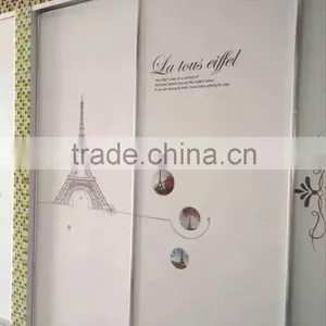 Cheapest Wooden Children Bedroom Furniture 3-door Wardrobe thumbnail-3