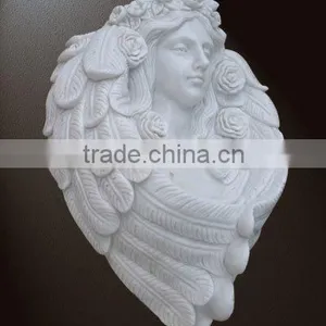 Customized White Marble Female Bust thumbnail-1