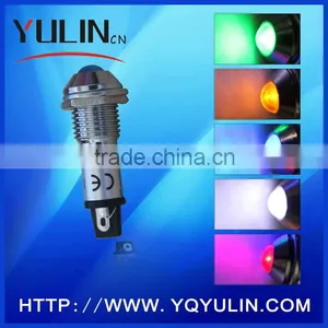 Green 12V Led Signal Light 8mm Fast Delivery FL1-24 thumbnail-1