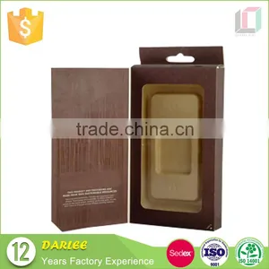 China Hot Sale Cheapest Hanging Recyclable Kraft Paper Package Box for Iphone Case thumbnail-6