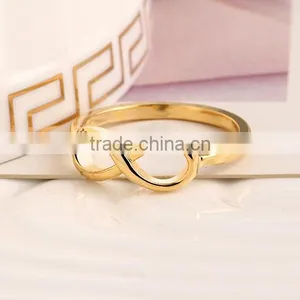 Alloy Plated Girl's Lovely Jewelry Bowknot Rings Gold thumbnail-5