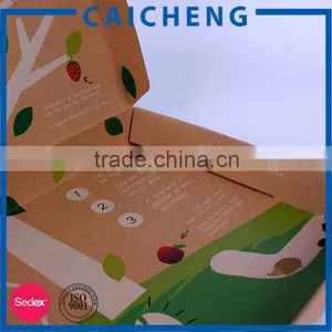 2016 Manufacture Brown Kraft Paper Food Box thumbnail-4