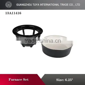 Hot Sale Ceramic Colorful Chocolate Fondue for Hotel thumbnail-1