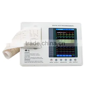 Digital Three Channel 12 Lead ECG Machine--CE FDA Approved Color Echocardiogram thumbnail-3