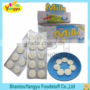 Best Choose White Milk Flavor Nutrition Round Press Candy thumbnail-1