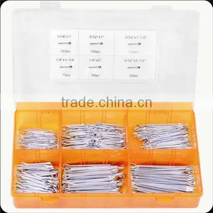 TC 555pc Hardware Assorted Locking Cotter Pin thumbnail-1