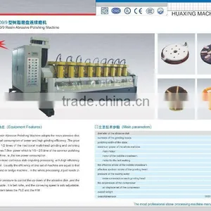 Stone Polishing Machine-RPM09/9 RESIN ABRASIVE POLISHING MACHINE thumbnail-1