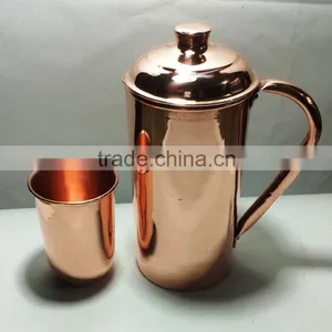 YOGA OM Pitcher Made of COPPER thumbnail-1