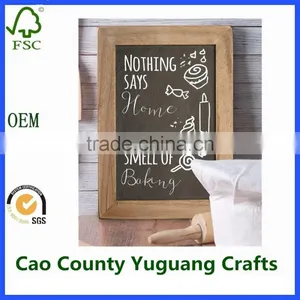 Vintage Framed Slate Kitchen Chalkboards for Sale Wooden Frame Blackboard thumbnail-3