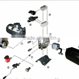 Hydraulic Power Unit for Big Scissor Lifter thumbnail-4