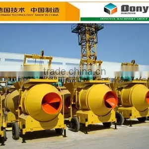 350l Manual Double Shaft Electric Concrete Mixer thumbnail-1