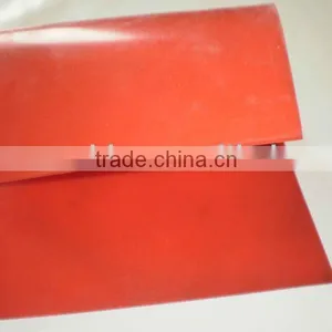 Red Silicone Rubber Sheet thumbnail-1