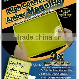 High Contrast Amber Magnifier thumbnail-1