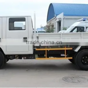 Chinese Brand New Double Cabin Dump Truck 2ton Capacity thumbnail-3