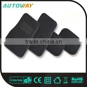 Universal Size Black Carpet Car Mat thumbnail-1