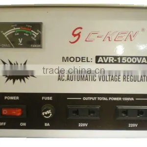 High Accuracy Full Automatic AC Voltage Stabilizer SVC-1500VA thumbnail-1