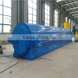 Latest Technology Continuous Scrap Plastic Pyrolysis to Fuel Oil Plant thumbnail-1