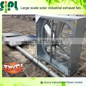 Vent Tool Solar Energy DC Powered Solar Air Ventilation Exhaust Fan for Industry Poultry thumbnail-1
