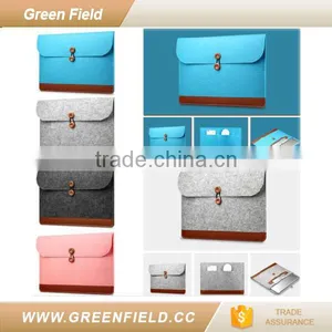 Green Field 13.5 Laptop Sleeve Case Eco-friendly Felt 2017 thumbnail-1