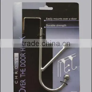 Chrome Plated Over the Door Hooks thumbnail-1