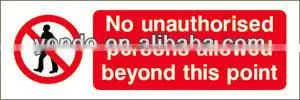 No Unauthorised Persons Allowed Beyond This Point thumbnail-1