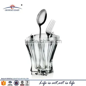 Decorative Glass Chopstick Fork Spoon Rest Holder thumbnail-1