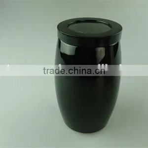 Stock Cheap Small Black/red Ceramic Canister/jar for Storage thumbnail-3