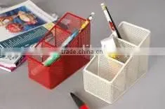 Metal Mesh School Office Desk Organizer thumbnail-1