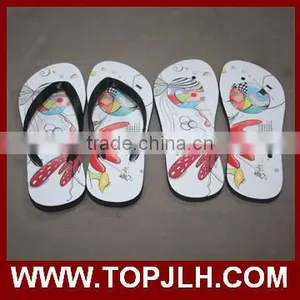 Blank Sublimation Casual Fashion Style Wholeslae White Flip Flops thumbnail-1