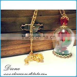 Starfish Seahorse Miniature Glass Vial Necklace Pendant thumbnail-3