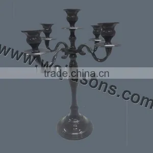 Wholesale Black Candelabras & Table Black Candelabra thumbnail-1