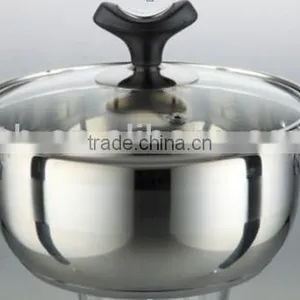 Korea Style Stainless Steel Stockpot thumbnail-1