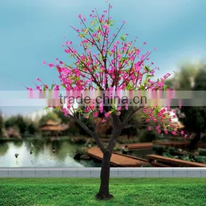 Beautiful Branches Outdoor Decorative Peach Flower Led Tree Light,led Peach Flower Tree,decorative Tree thumbnail-1