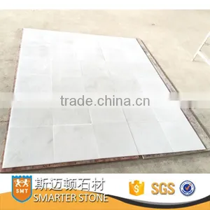 Chinese Marble Tiles Pure White Marble Tile Standard Size 24x24 thumbnail-4