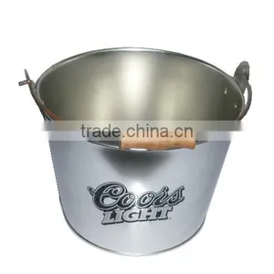 2016 Fashion Design Factory Wholesale China Supply Latest Round Ice Bucket thumbnail-2