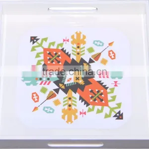 Square Lacquered Serving Tray thumbnail-1