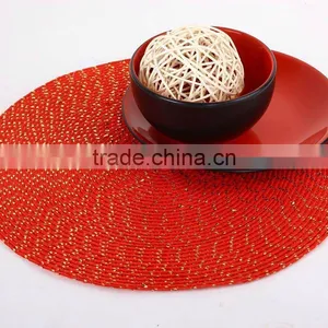 Pet Placemat for Christmas Dinner Set/round Placemat thumbnail-1