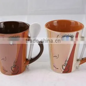 Fashion White Porcelain Coffee Mug thumbnail-1