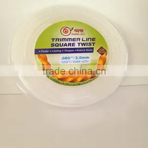 Brush Cutter Parts Nylon Grass 2.0mm Square Twist Trimmer Line thumbnail-2