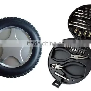 24 Pcs Auto Tire Shape Hand Tools Set / Promotion Tools Set thumbnail-1