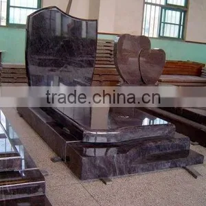 European Granite Tombstone,red Granite Monument,gravestone thumbnail-1