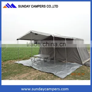 2017 off Road 4x4 Roof Top Camper Jeep and Trailer Tent 3-4 Person thumbnail-2