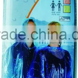 Disposible PE Rain Poncho,Direct Factory/Manufactory Supply thumbnail-1