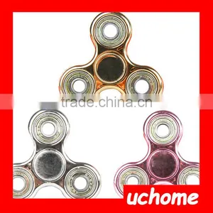 UCHOME 2017 Best Tri-Spinner Fidget Toy Plastic EDC Hand Spinner thumbnail-4