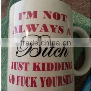 I'm Not Always a Bitch, Just Kidding 11 oz Mug Funny Coffee Humor thumbnail-1