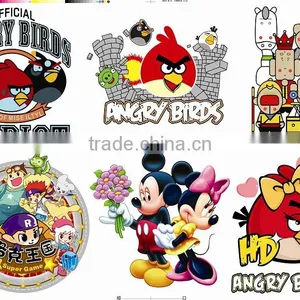 Hot Stamping Heat Transfer Labels, Tagless Heat Transfer Clothing Label thumbnail-1