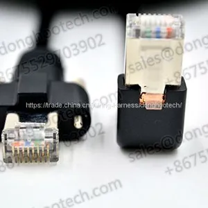 RJ45 Gige PoE Gigabit Ethernet Cable For Industrial Gigabit Ethernet Camera thumbnail-1
